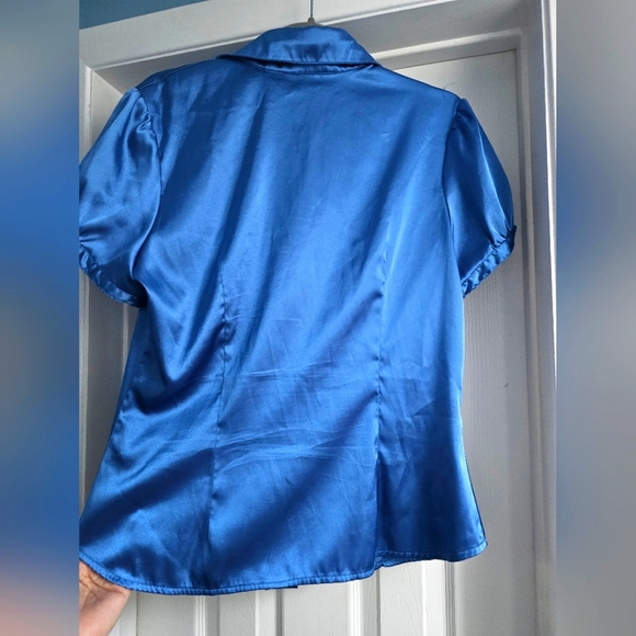 Le Chateau Blouse XL Blue - Picture 4 of 8